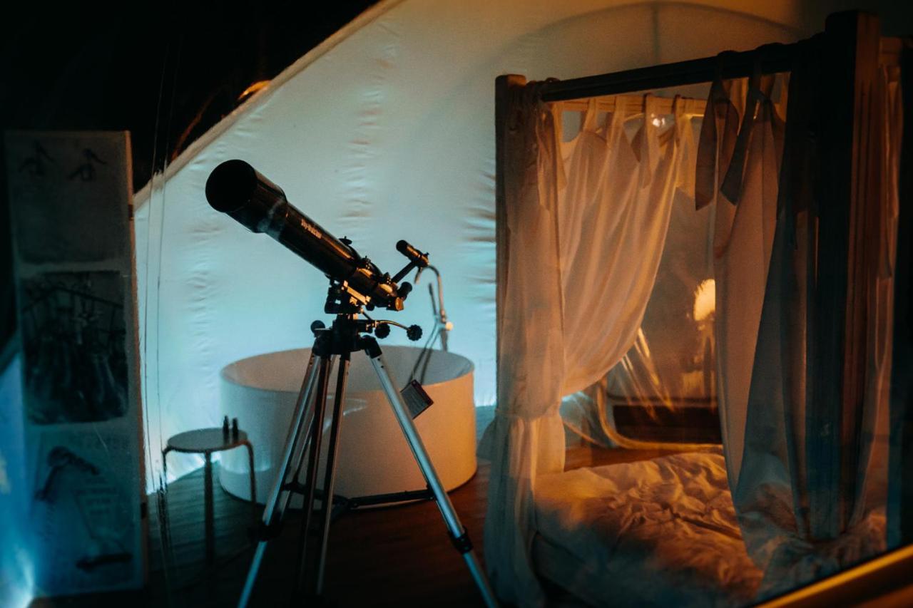 מלון Burbujas Astronomicas Albarari סנשנשו מראה חיצוני תמונה