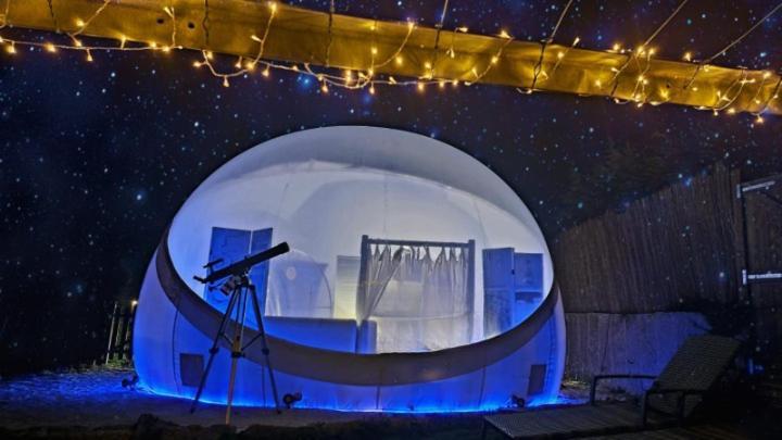 מלון Burbujas Astronomicas Albarari סנשנשו מראה חיצוני תמונה